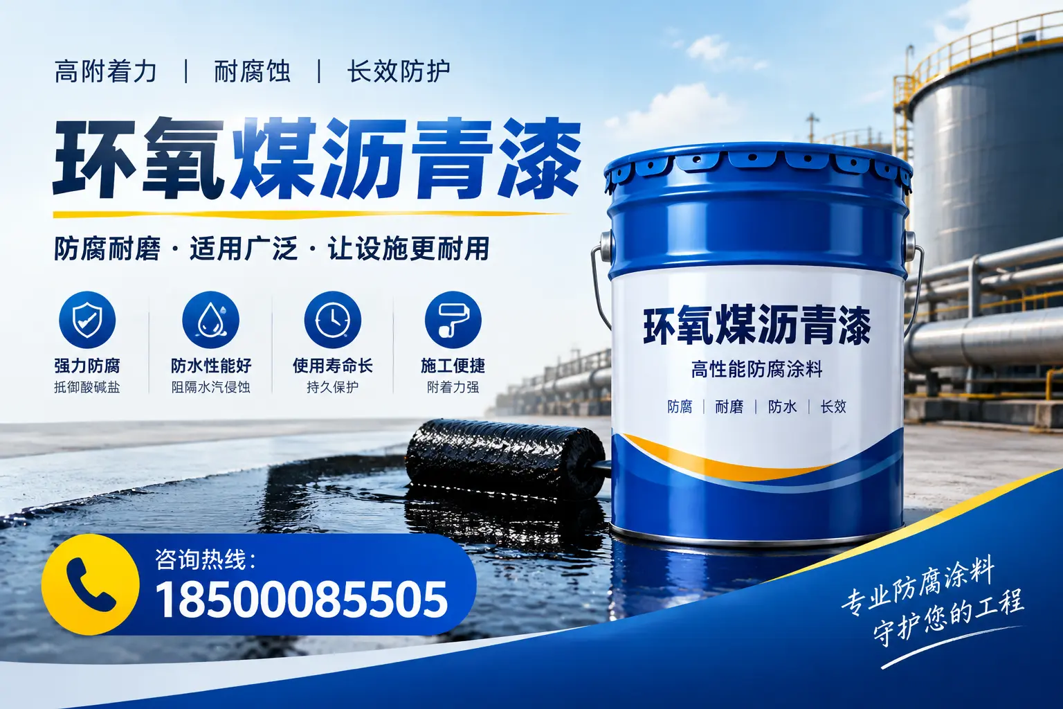 环氧煤沥青漆与其他涂料的对比分析,助力阳泉企业决策