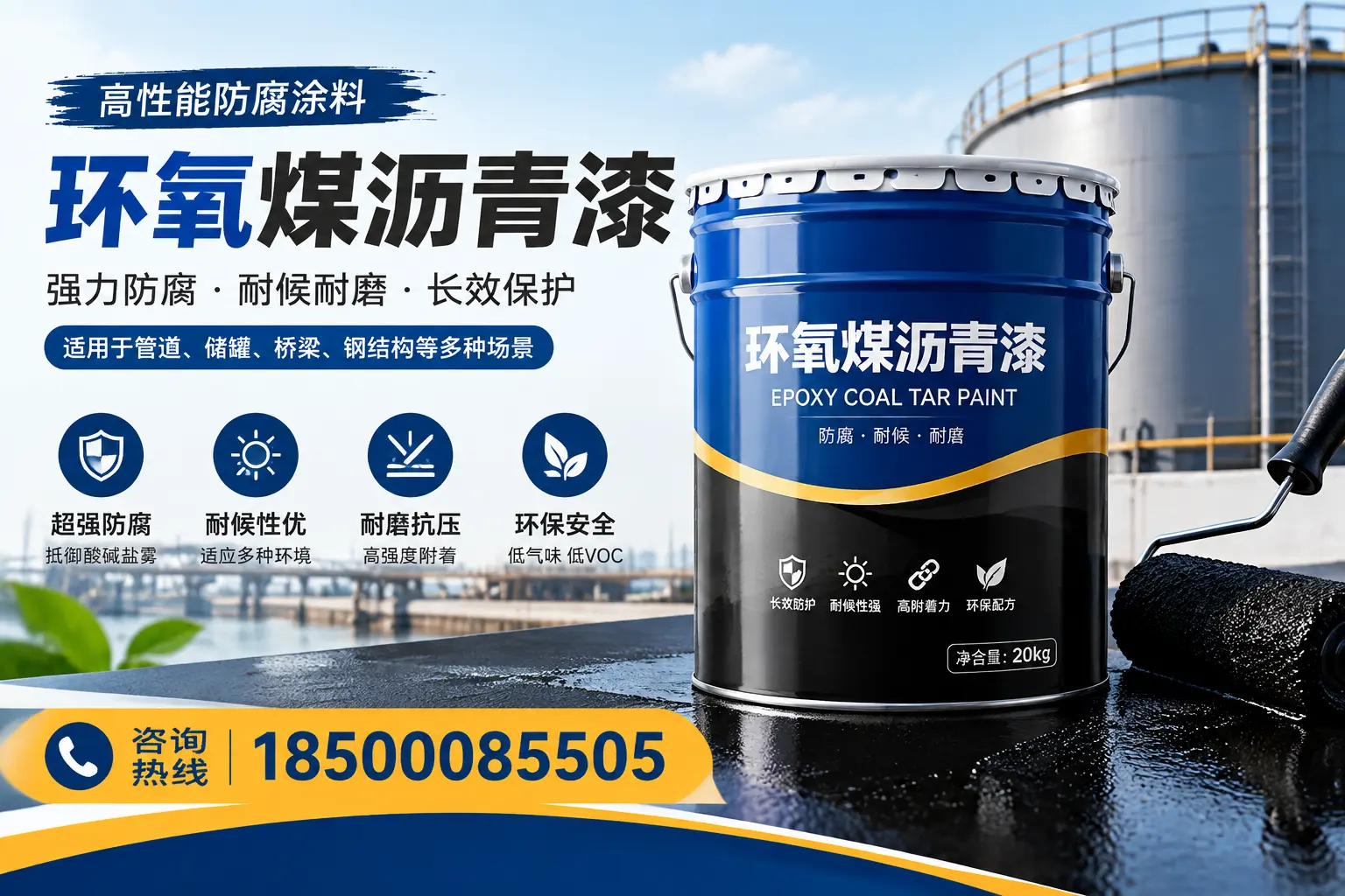 环氧煤沥青漆的施工步骤详解,阳泉装修必备知识